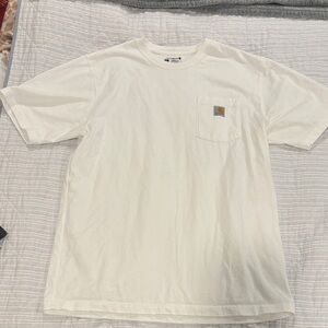 Carhartt Men's White Pocket Tee